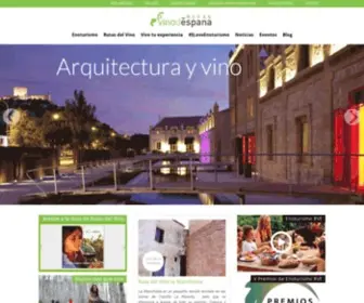 Wineroutesofspain.com(Web oficial Rutas del Vino de España (ACEVIN)) Screenshot
