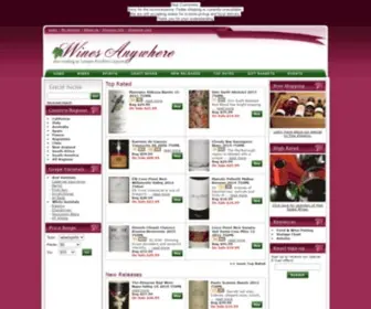 Winesanywhere.com(Wines Anywhere) Screenshot