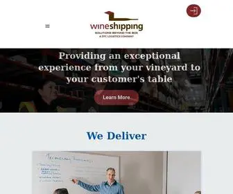 Wineshipping.com(Home) Screenshot