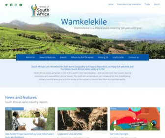 Winesofsa.co.uk(Wines of South Africa) Screenshot