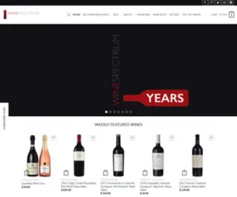 Winespectrum.com(Classic Shop) Screenshot