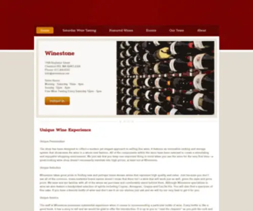 Winestone.net(Winestone) Screenshot
