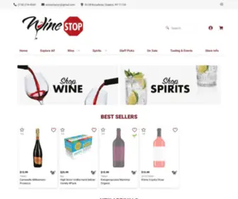 Winestopnyc.com(Wine Stop NYC) Screenshot