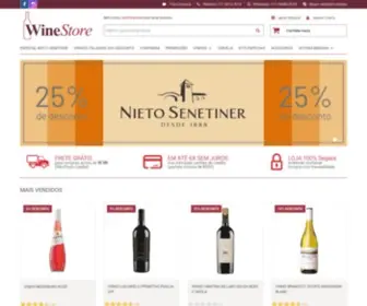 Winestore.com.br(WineStore) Screenshot