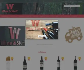 Winestuff.pt(Wines & stuff) Screenshot