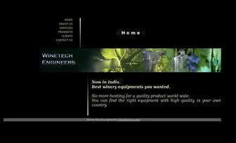 Winetechengg.com(Winetech Engineers) Screenshot