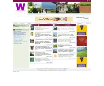 Winetourisminfrance.com(Le magazine de l'oenotourisme) Screenshot