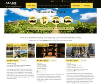 Winetourscapetown.com(Winetourscapetown) Screenshot