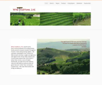 Winetraditions.com(Wine Traditions ltd) Screenshot