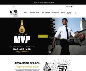 Winex.com(Wine Exchange) Screenshot