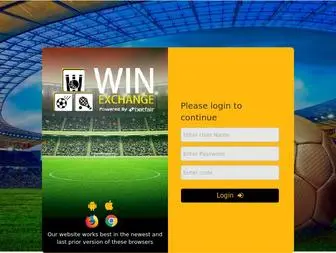 Winexch.io Screenshot
