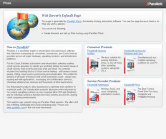 Winexperts.de(Default Parallels Plesk Panel Page) Screenshot