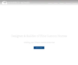 Winfield-Homes.com(Winfield Homes) Screenshot