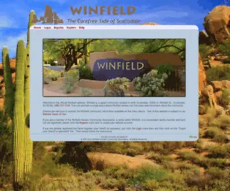 Winfieldhoa.com(Winfield HOA official) Screenshot