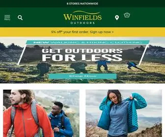 Winfieldsoutdoors.co.uk(Outdoor Clothing) Screenshot