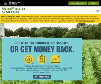 Winfieldunited.com(WinField® United) Screenshot