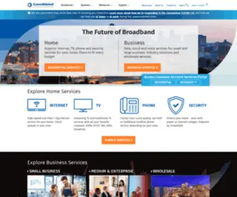 Winfirst.com(Consolidated Communications) Screenshot