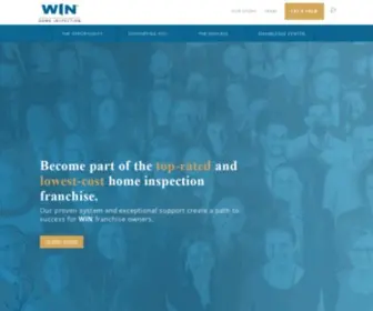 Winfranchising.com(WIN Franchising) Screenshot