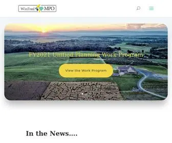 Winfredmpo.org(Winchester-Frederick County Metropolitan Planning Organization (MPO)) Screenshot