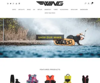 Wing.com.au(Wing Wetsuits) Screenshot
