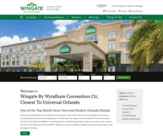 Wingateorlando.com(Hotels Near Universal Studios) Screenshot