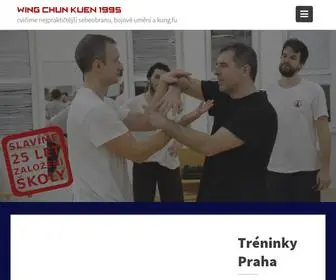 Wingchun.cz(Petr Brunner Wing Chun) Screenshot