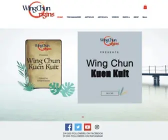 Wingchunorigins.org(Wing Chun Origins) Screenshot
