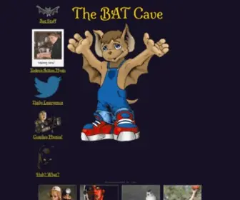 Wingedmammal.com(The BAT Cave) Screenshot