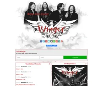 Wingertheband.com(Better Days Comin') Screenshot