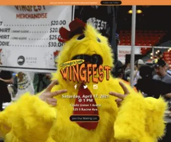 Wingfest.net(Chicago's BEST Wingfest) Screenshot