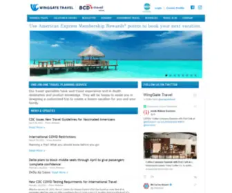 Winggatetravel.com(WingGate Travel) Screenshot