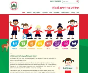 Winghamprimary.org.uk(Wingham Primary School) Screenshot