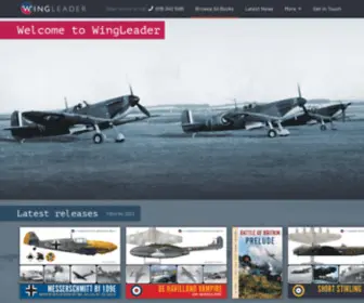 Wingleader.co.uk(Aviation Books and Collectables) Screenshot