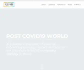Winglee.co.uk(Wing Lee Creative) Screenshot