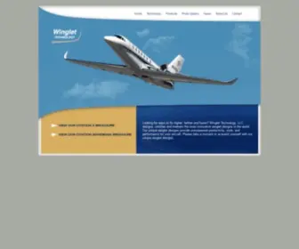 Winglet-Technology.com(Winglet Technology) Screenshot