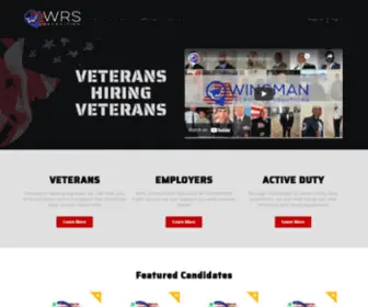Wingmanrecruitingsolutions.com(WRS Recruiting) Screenshot
