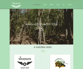 Wingnutscanopy.com(THE EXPERIENCE) Screenshot