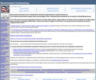 Wingovernmentcontracts.com(Government Contracting) Screenshot