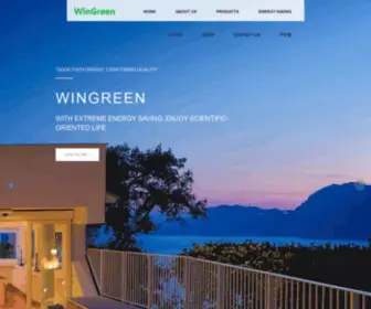 Wingreenhk.com(温格润节能门窗有限公司) Screenshot