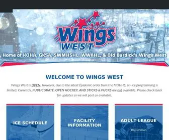 Wings-West.com(Wings West) Screenshot