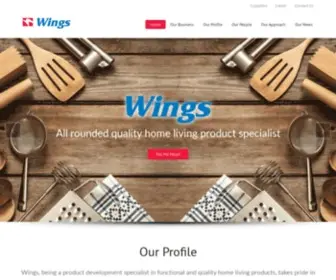 Wings1980.com(Wings Trading (HK) Company Limited) Screenshot