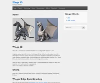 Wings3D.com(Wings 3D) Screenshot