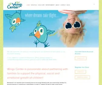 Wingscenter.com(Wings Center) Screenshot