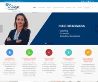 Wingscoaching.es(▷ Wings Coaching) Screenshot