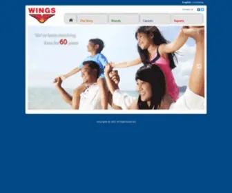 Wingscorp.com(HOME) Screenshot