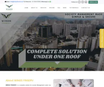 Wingsfinserv.com(WingsFinserv) Screenshot