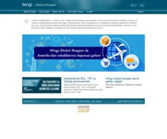 Wingsglobalshopper.com(Wings Global Shopper) Screenshot