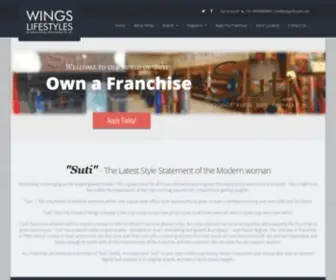 Wingslifestyle.com(Women’s) Screenshot