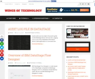 Wingsoftechnology.com(Wings Of Technology) Screenshot
