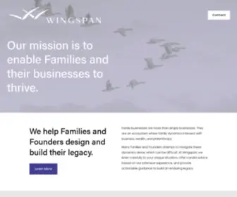 Wingspanlegacy.com(Wingspan Legacy Partners) Screenshot